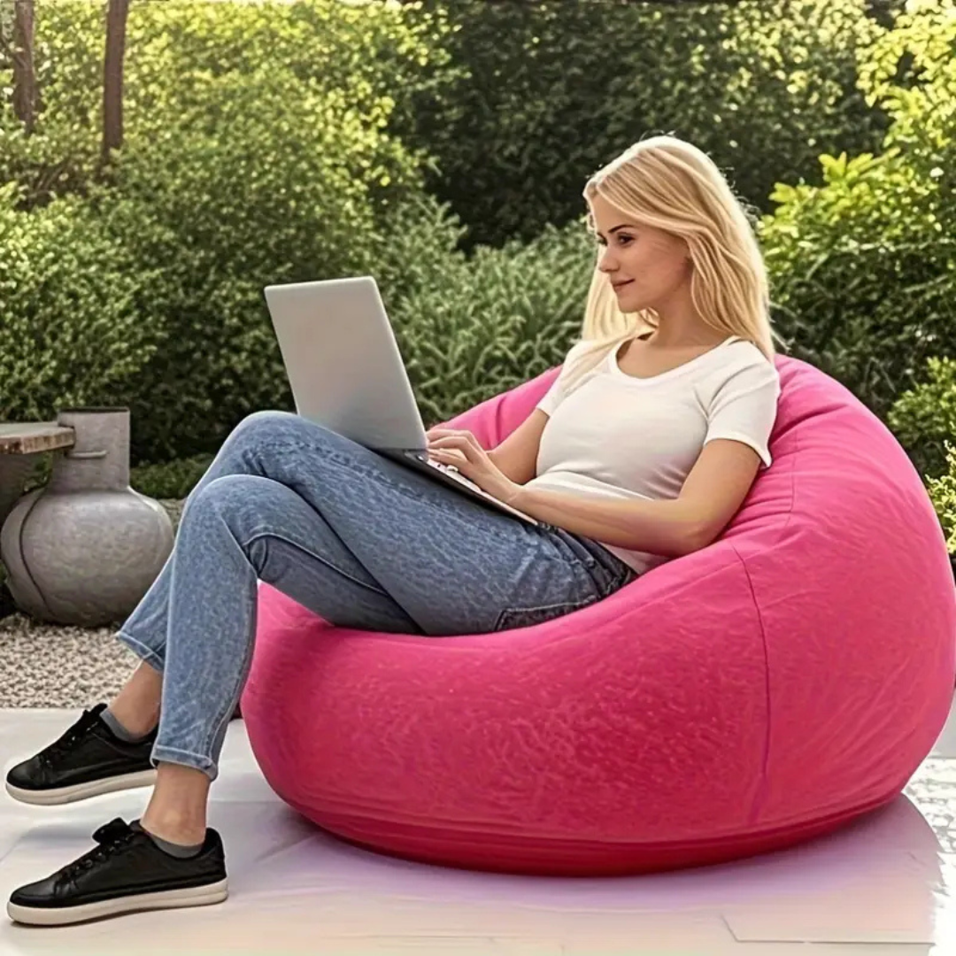 Sillón inflable portátil para tu relajación