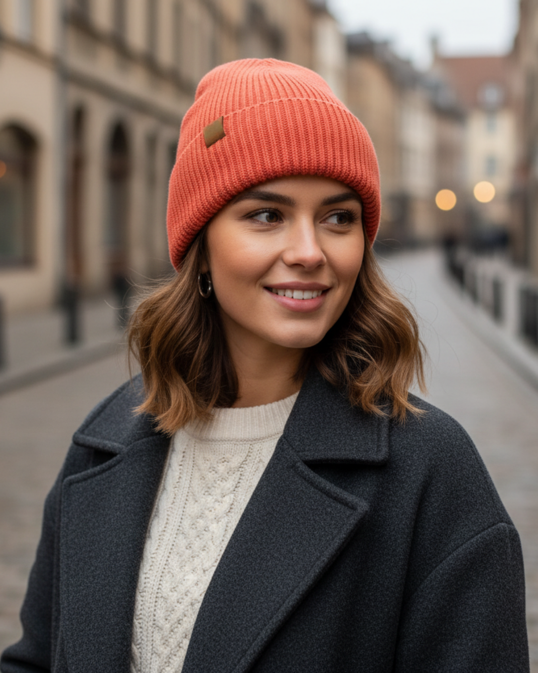 Gorro de lana suave y calido