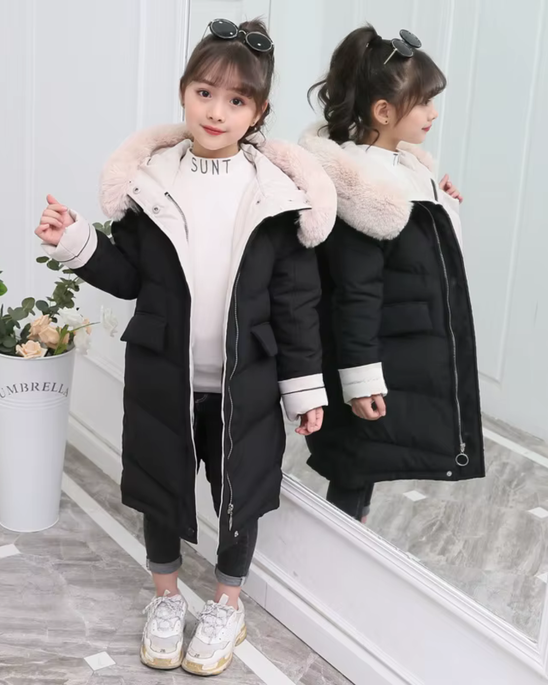 Abrigo Elegante para Niñas