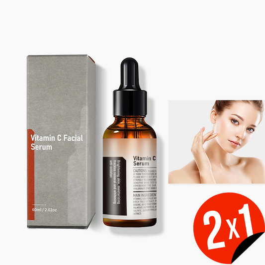 Serum Facial Revitalizante de Vitaminas C y E - 60ml (OFERTA 2X1)®
